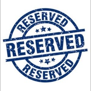 Reserved for Monica R